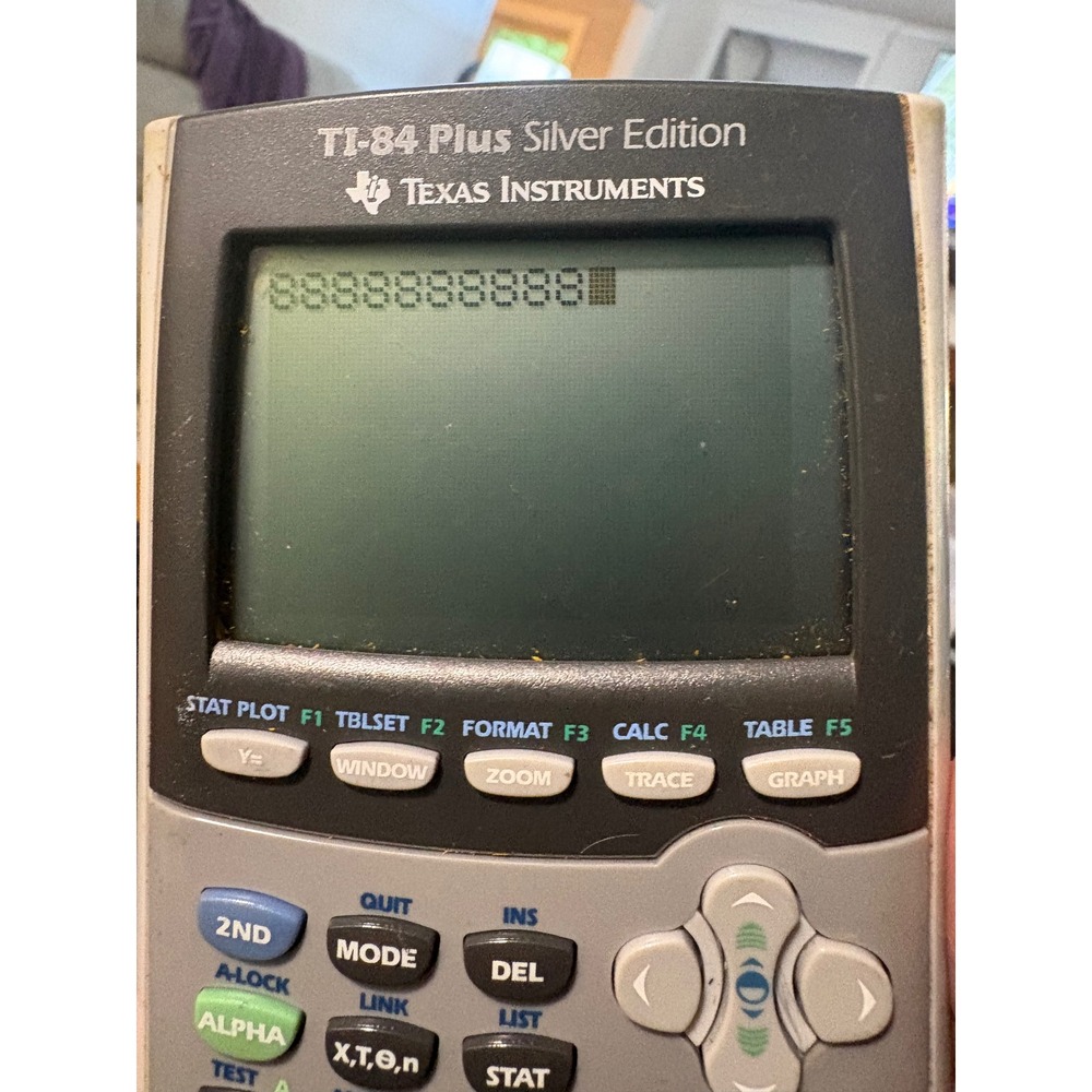 Texas Instruments TI-84 Plus Silver Edition Graphing Calculator Gray Silver